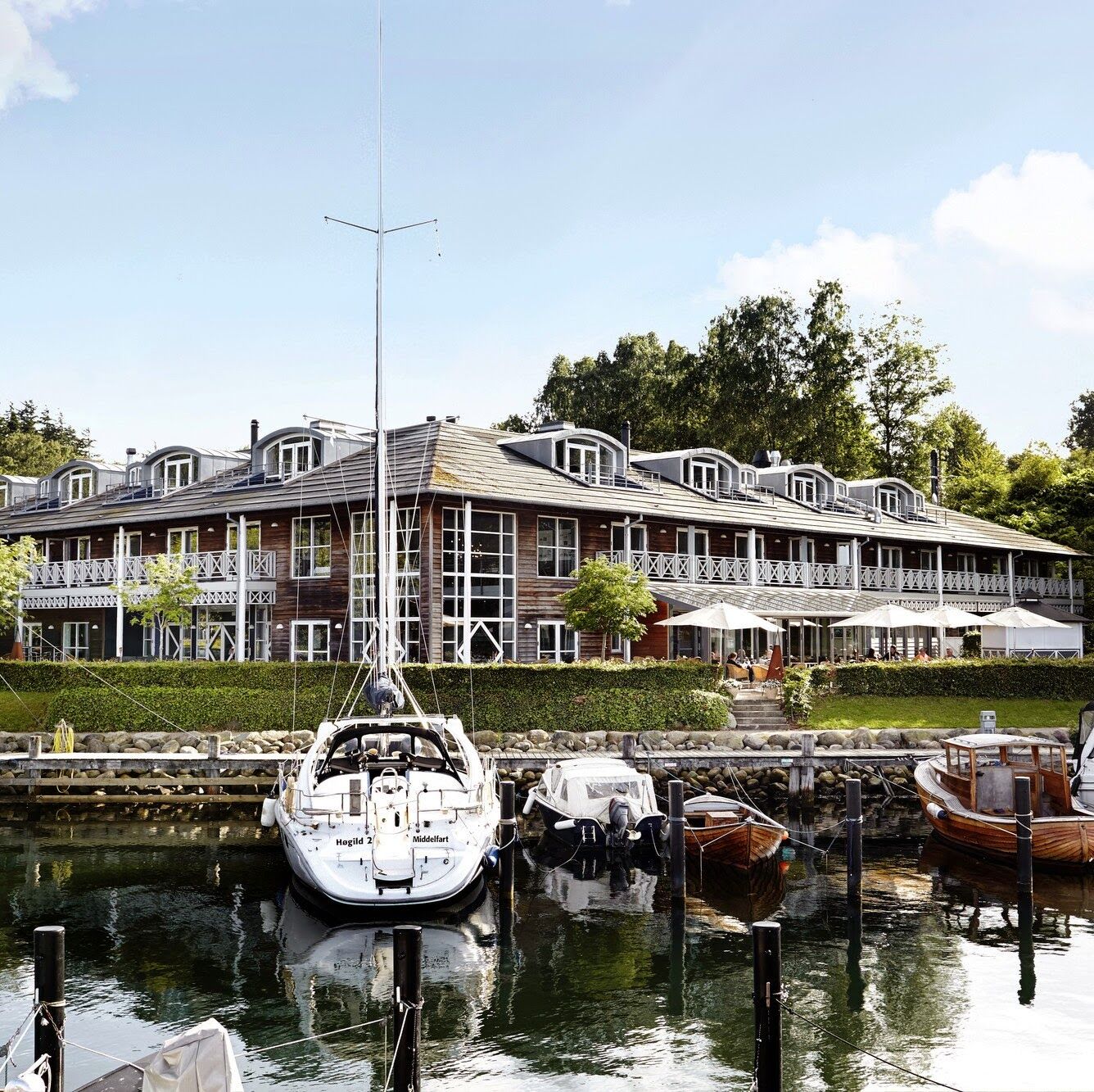 Comwell Kongebrogaarden Hotel Middelfart Exterior foto